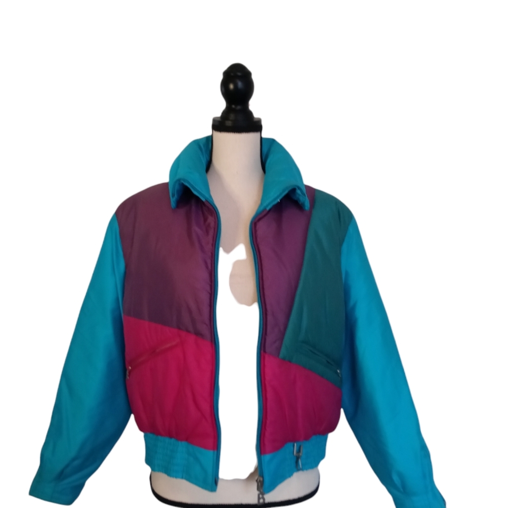 Bogner Color Block Puffer Jacket - image 2